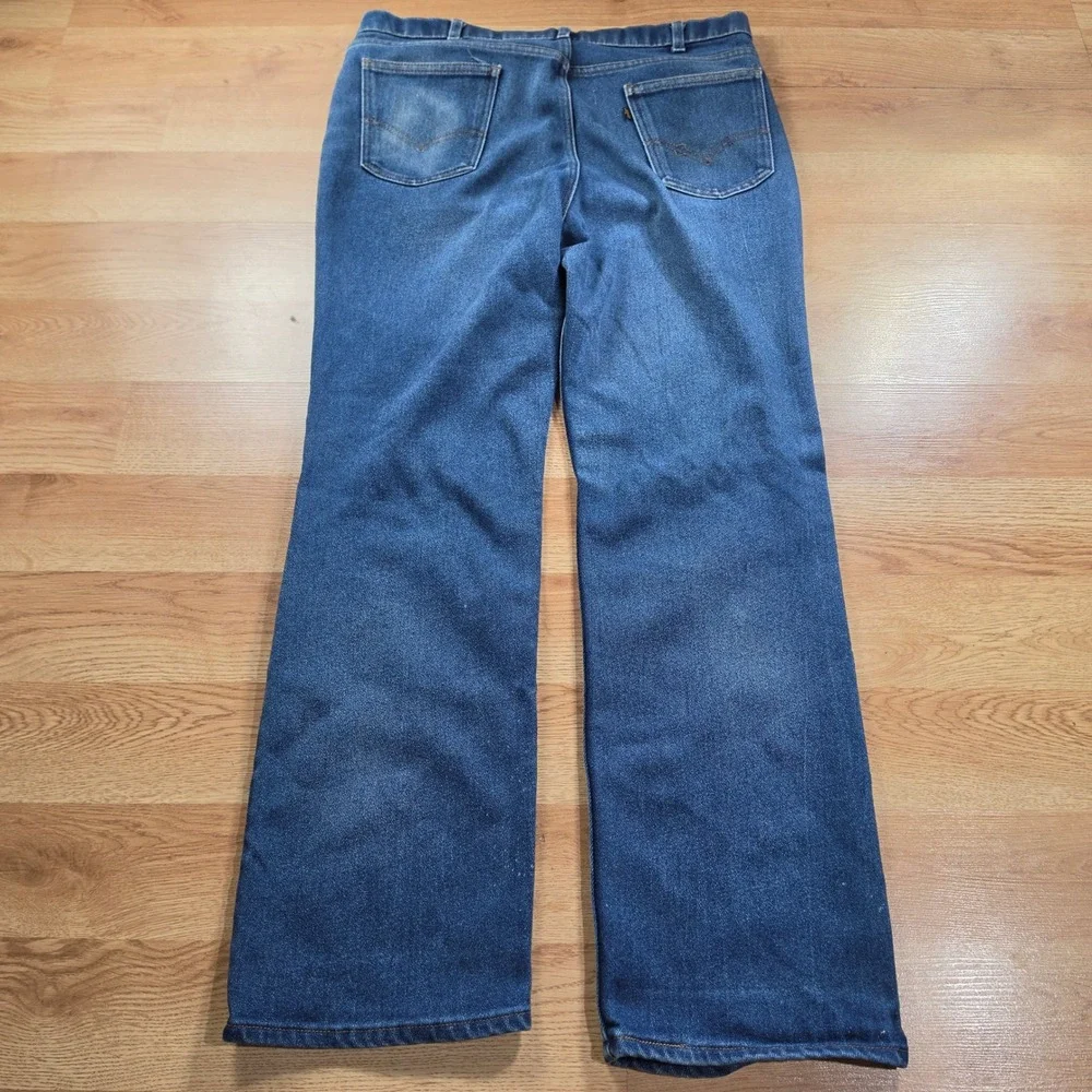 Levi's For Men Jeans Mens 40x32 Blue Vintage 80s Orange Tab USA 40547 Skosh